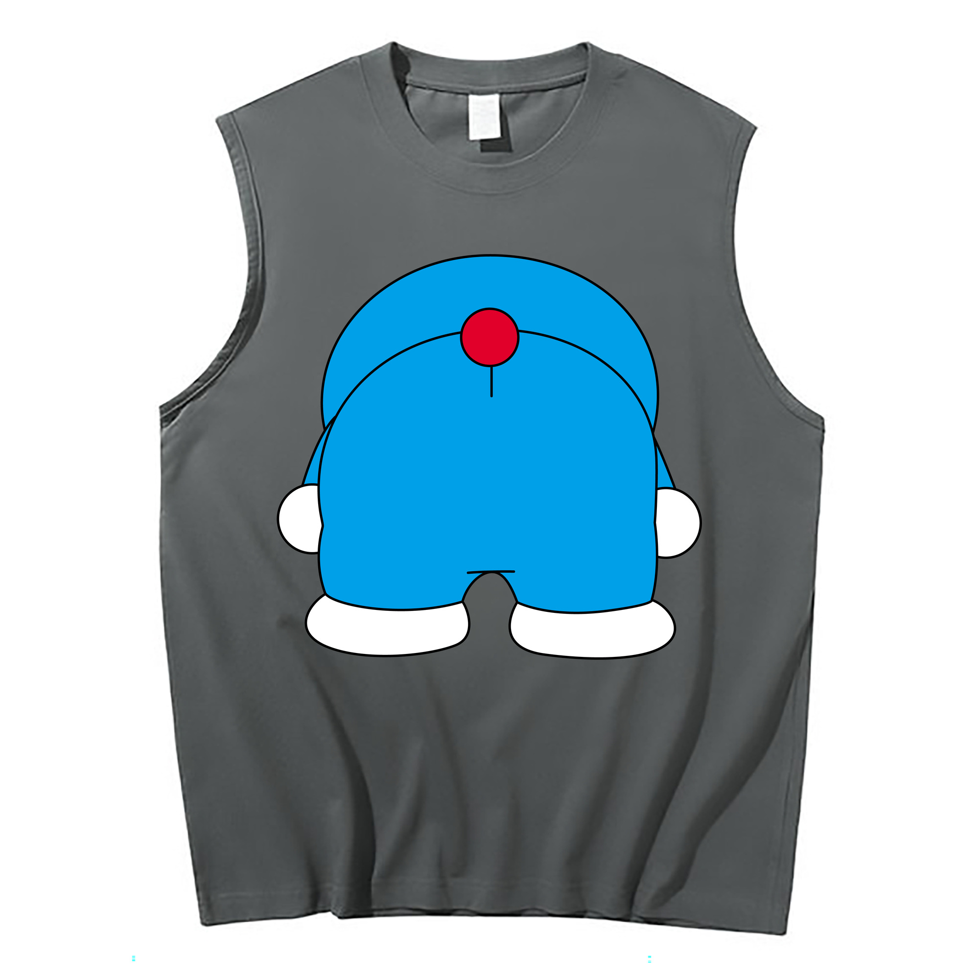 （画像用） ドラえもん Doraemon コットン100％タンクトップ（フロントプリント）
